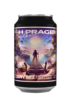 F. H. Prager Cider Černý Bez nealko 0,33l