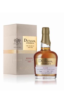 Dictador Jerarquia Borbon 29y 1991 0,7l 41% / Rok lahvování 2020