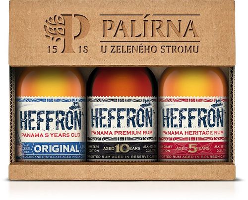 Heffron Degustační Sada 3×0,2l 38,67% GB