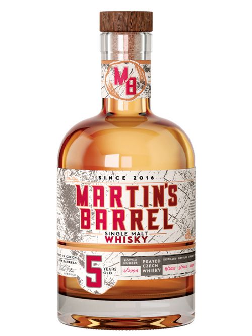 Martin´s Barrel 5YO 2022 43,3% 0,7 l