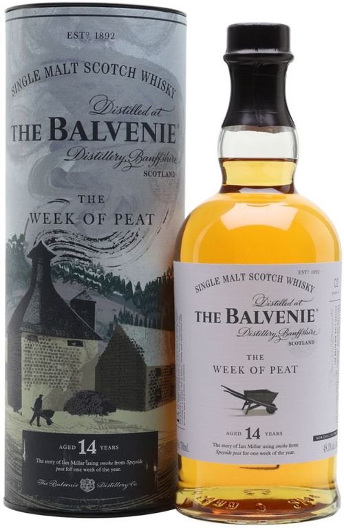 Balvenie The Week of Peat 14y 0,7l 48,3% GB