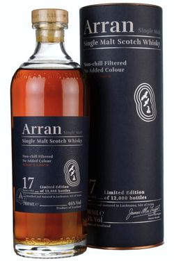 Arran 17y 0,7l 46% GB L.E. / Rok lahvování 2023