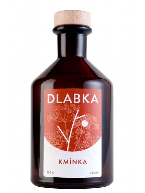 Dlabka Kmínka 35% 0,5l