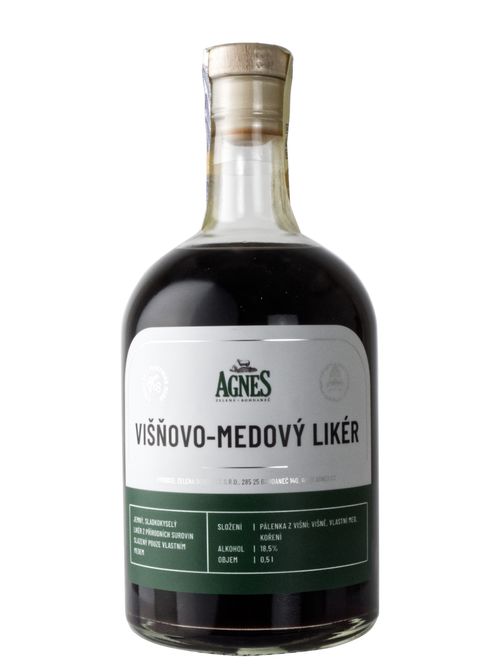 Agnes Zelená Bohdaneč Agnes Višňovo-medový likér 18,5% 0,5l