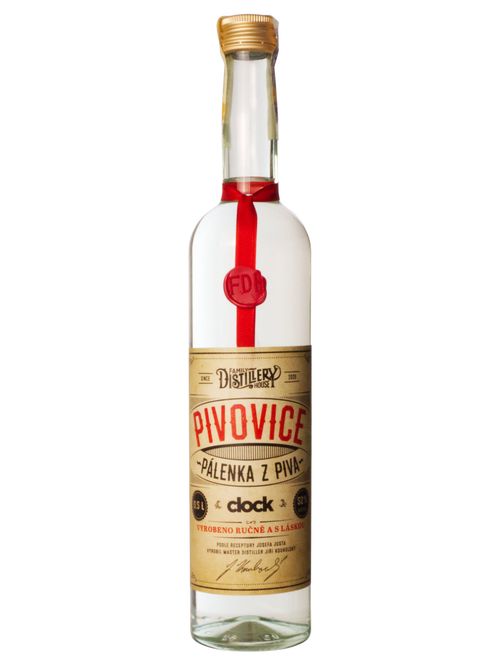 Family Distillery House FD House Pivovice Clock 52% 0,5l