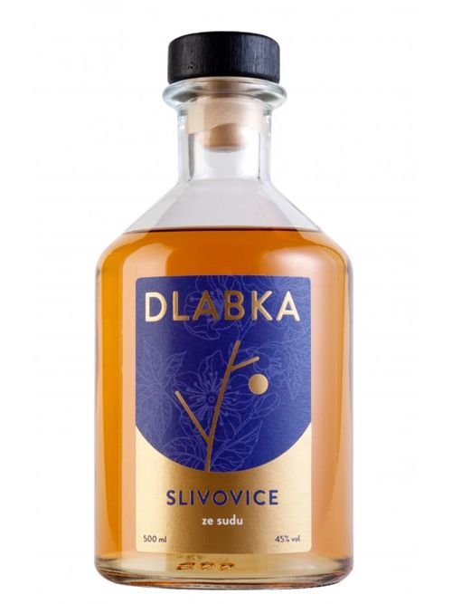 Dlabka Slivovice ze sudu 45% 0,5l