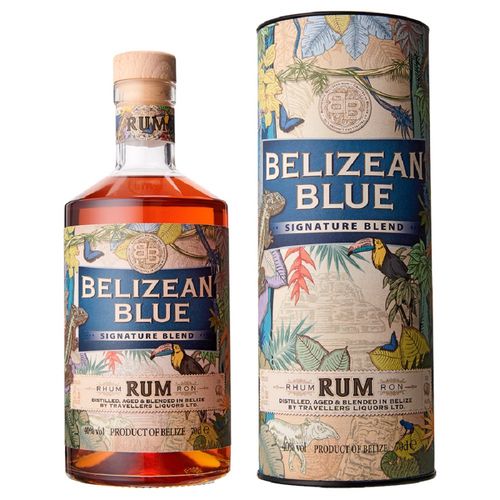 Belizean Blue Signature Blend 0,7l 40% Tuba