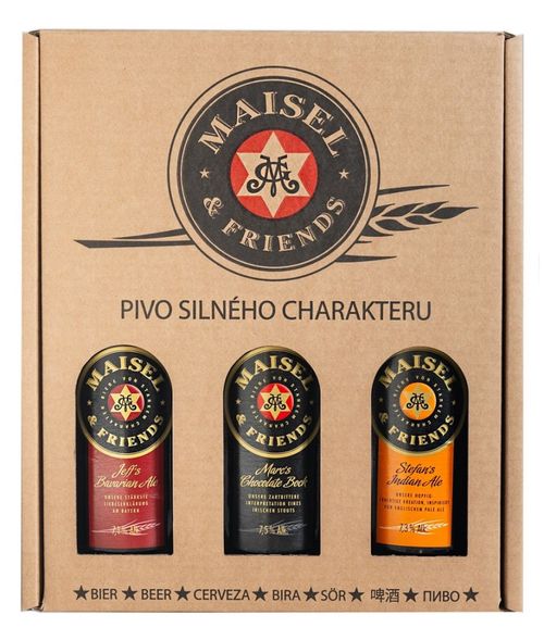 Maisel & Friends Dárkové balení 3×0,75l 7,3%