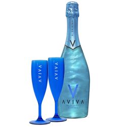 AVIVA Blue Sky + 2 skleničky