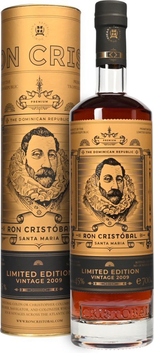 Ron Cristobal Santa Maria Vintage 2009 0,7l 44% L.E. Tuba