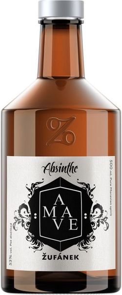 Absinthe Amave blanche Žufánek 0,5l 53%