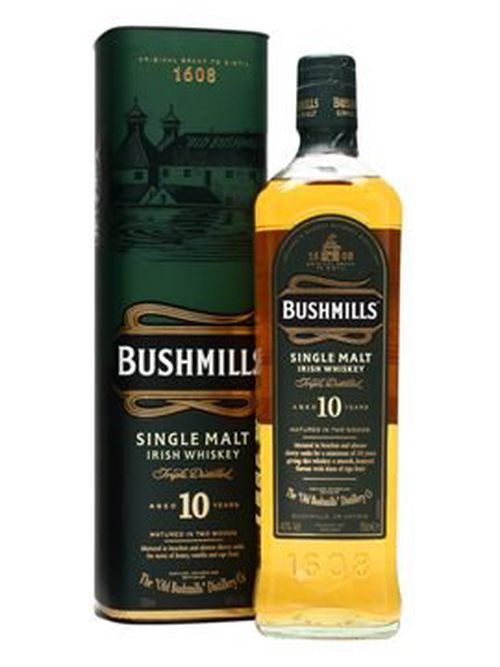 Bushmills 10y 0,7l 40% Tuba