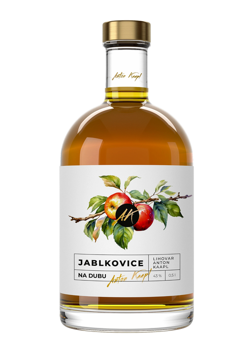 Anton Kaapl Jablkovice na dubu 43% 0,5l