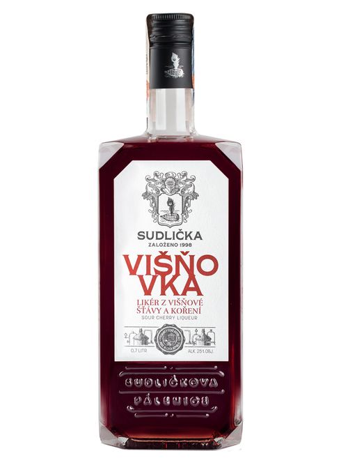 Sudličkova pálenice Sudličkova Višňovka 25% 0,7l