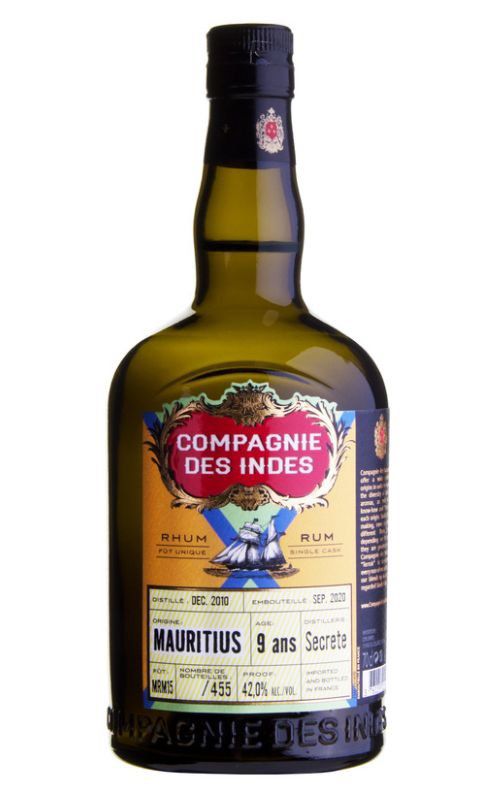 Compagnie des Indes Mauritius 9y 2020 0,7l 42% L.E.