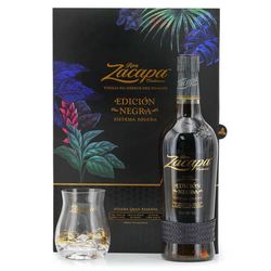 Ron Zacapa Edicion Negra 0,7l 43% + 2x sklo GB