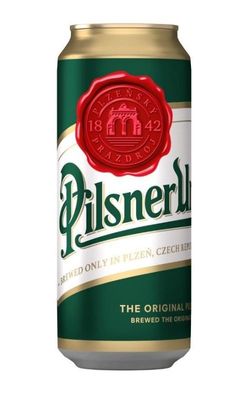 Pilsner Urquell 12° 6×0,5l 4,4% Plech