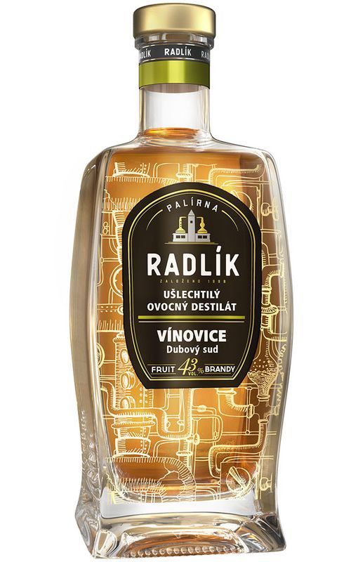 Radlík Vínovice z Dubového Sudu 0,5l 43%