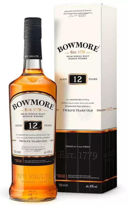 Bowmore 12y 0,7l 40%