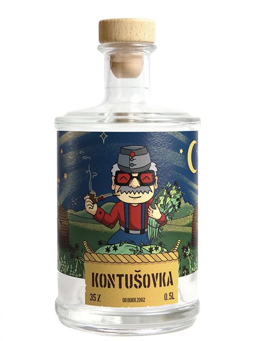 Lihovar Poněšice Poněšická Kontušovka 35% 0,5l