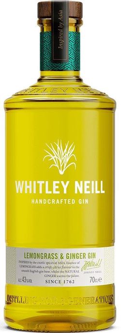 Whitley Neill Lemongrass & Ginger Gin 0,7l 43%