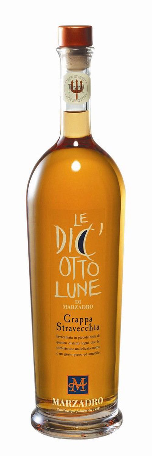 Marzadro Stravecchia Grappa Le Diciotto Lune 0,7l 41%