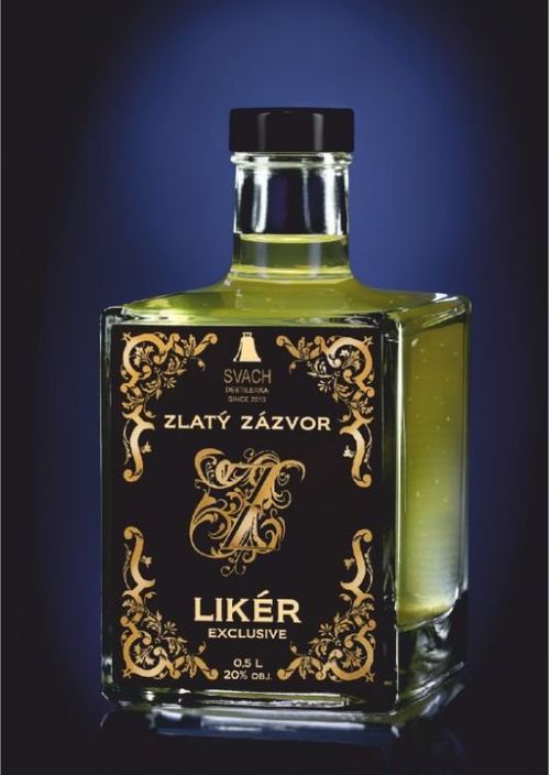 Exclusive Likér Zlatý zázvor 0,5l 20%