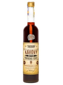 Family Distillery House FD House Kávový bitter – karibská edice 35% 0,5l