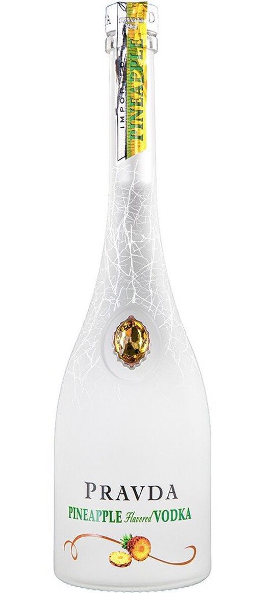 Pravda Pineapple Vodka 0,7l 37,5%