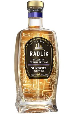 Radlík Slivovice z Dubového Sudu 0,5l 43%