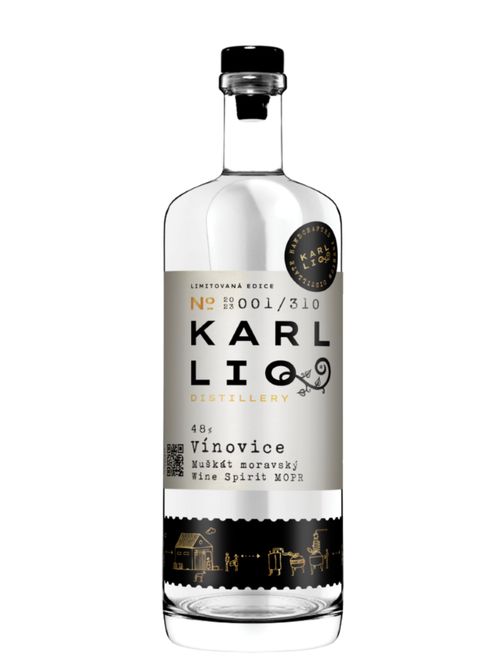 KarlLIQ distillery Karlliq Vínovice MOPR 48% 0,5l