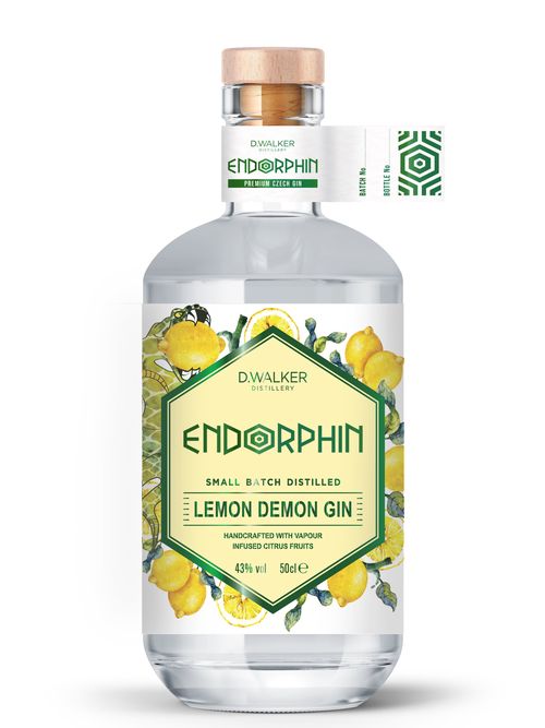 Endorphin gin Endorphin Lemon Demon Gin 43% 0,5l