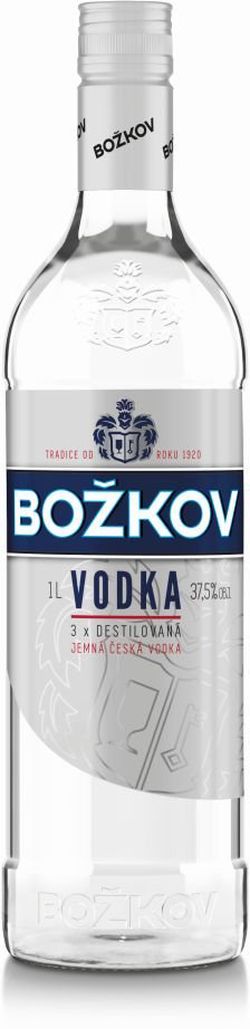 Božkov Vodka 1l 37,5%