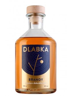 Dlabka Brandy 45% 0,5l